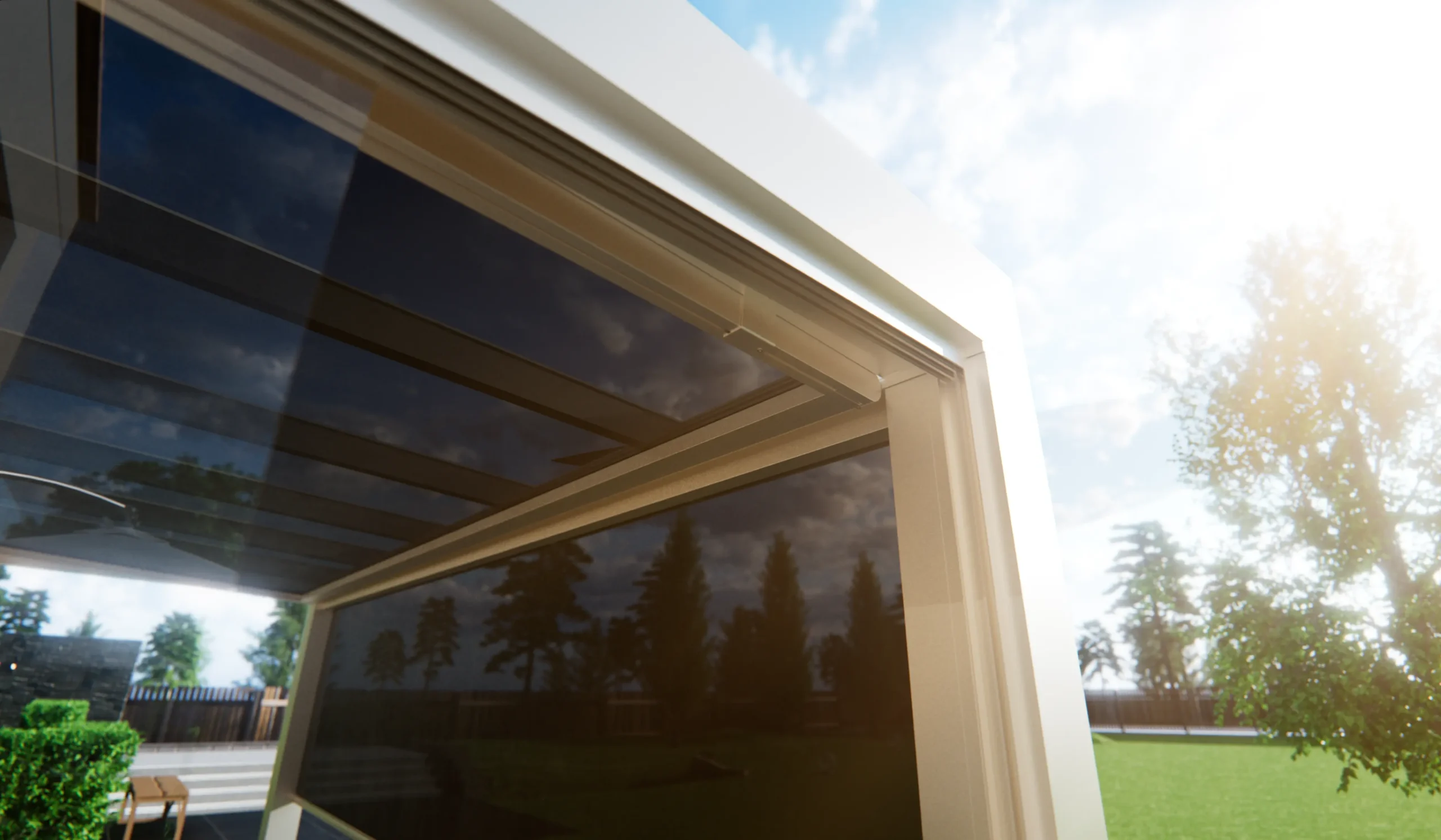 Cubo line veranda met screen