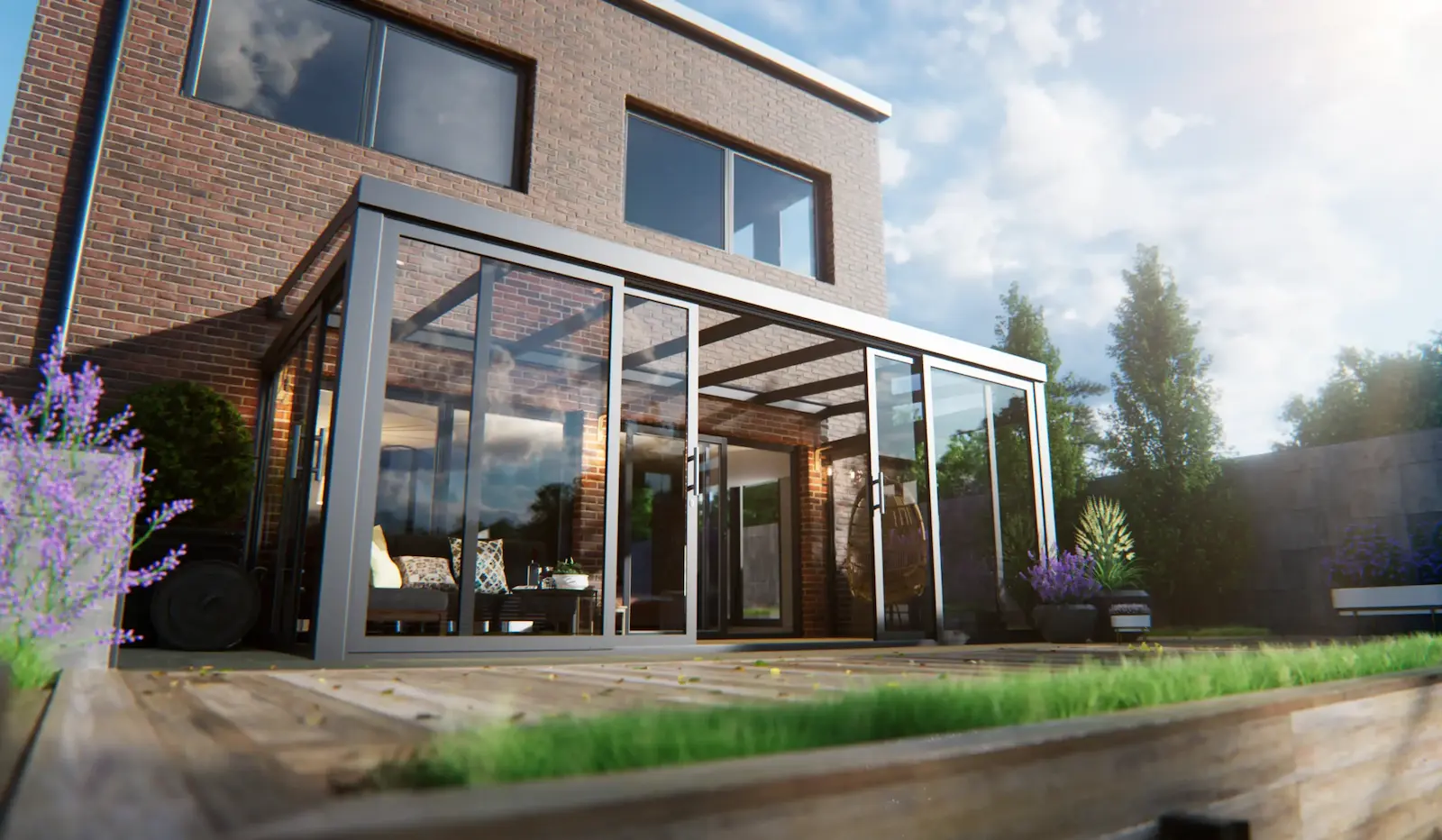 De voordelen van een aluminium veranda